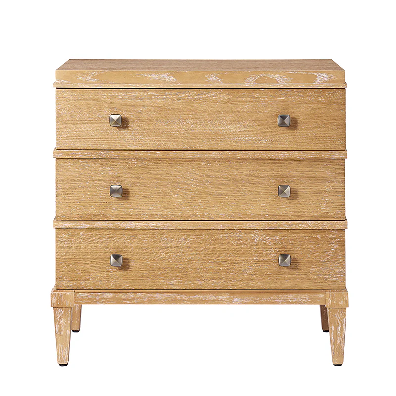 Lorenz Transitional 3-Drawer End Table with Charging Station(Optional Types) - Image 9