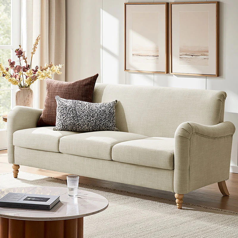4-Piece Striped Farmhouse Living Room Set (Sofa, Loveseat, Recliner & Lift-Top Coffee Table - Image 55