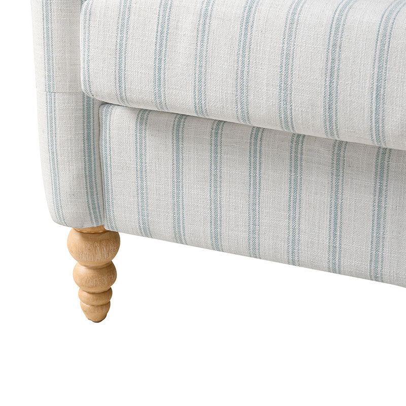 4-Piece Striped Farmhouse Living Room Set (Sofa, Loveseat, Recliner & Lift-Top Coffee Table - Image 68