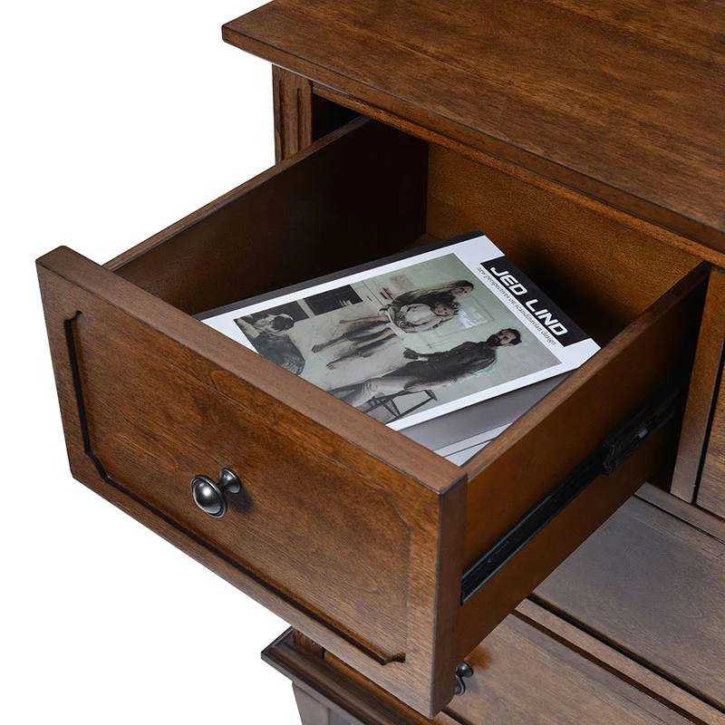 Isidro Accent Chest of Drawers With Integrated Charging Station - Image 8
