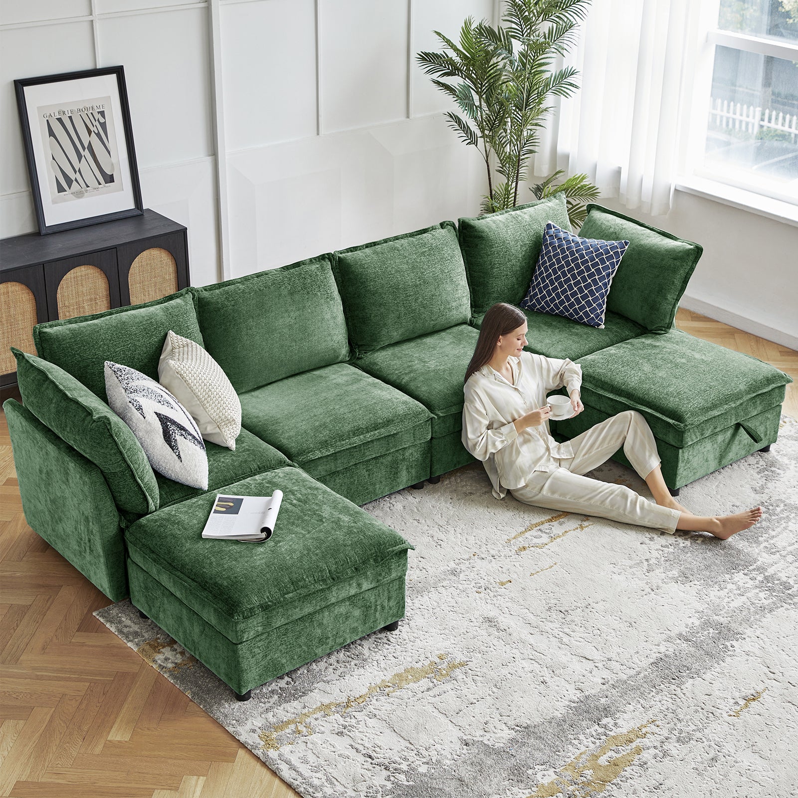 Accessories for Harmetrix Oversized Soft Sectional Couch - Image 79
