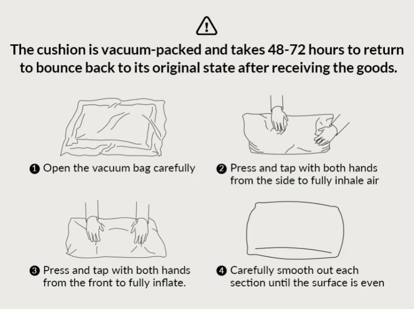Accessories for Harmetrix Oversized Soft Sectional Couch - Image 9