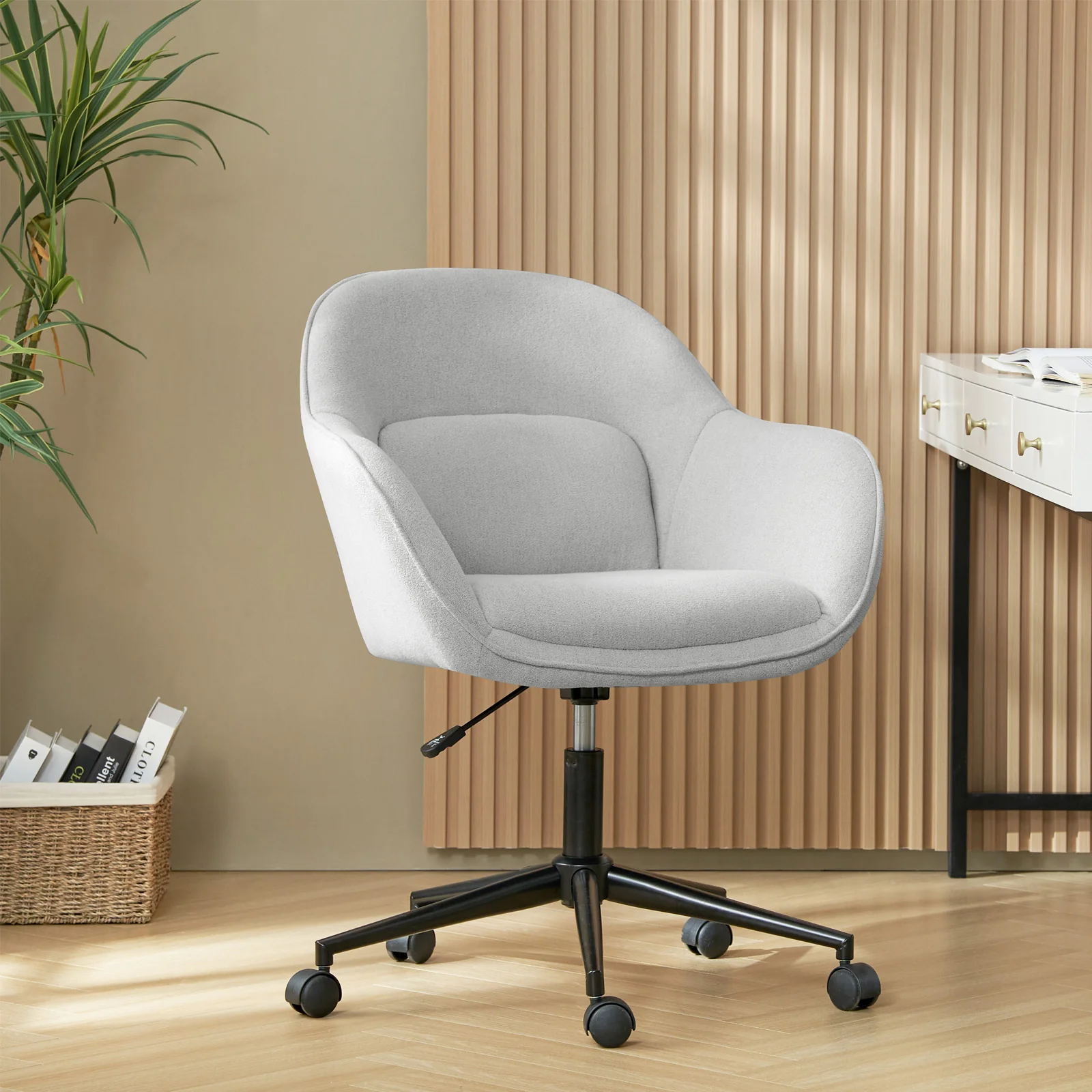 Margarita Modern Cozy Adjustable Height Office Chair - Image 9