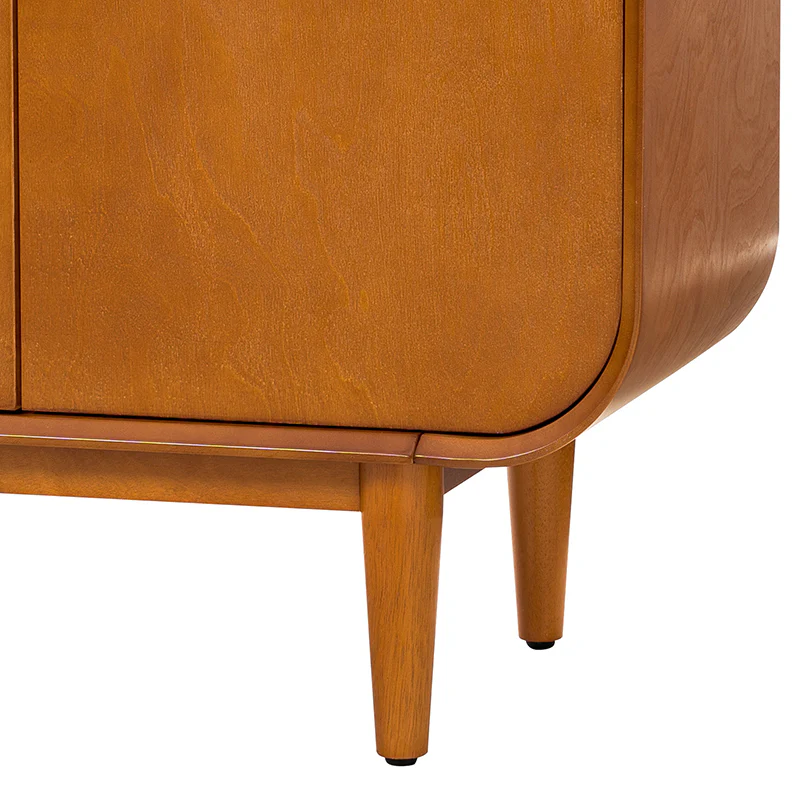 Alee 58 Inches Wide Mid-Century Modern 4-Door Sideboard With Adjustable Shelves - Image 14
