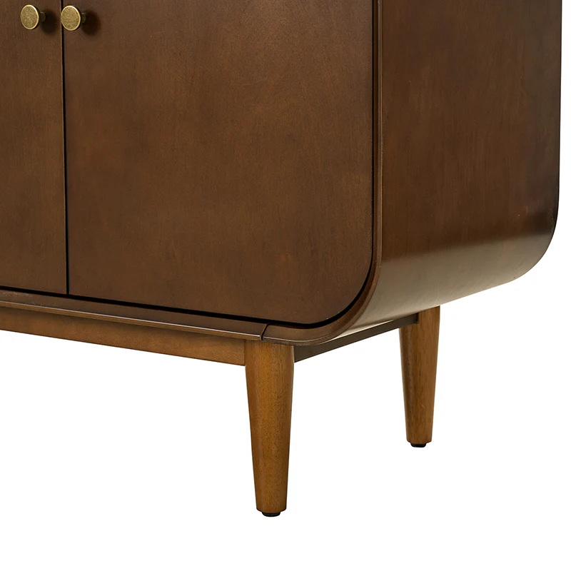 Alee 58 Inches Wide Mid-Century Modern 4-Door Sideboard With Adjustable Shelves - Image 6
