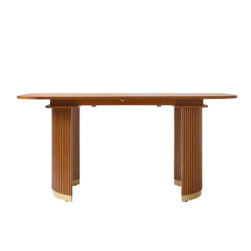 American Modern Fluted Extendable Multi-Functional Table - Image 13