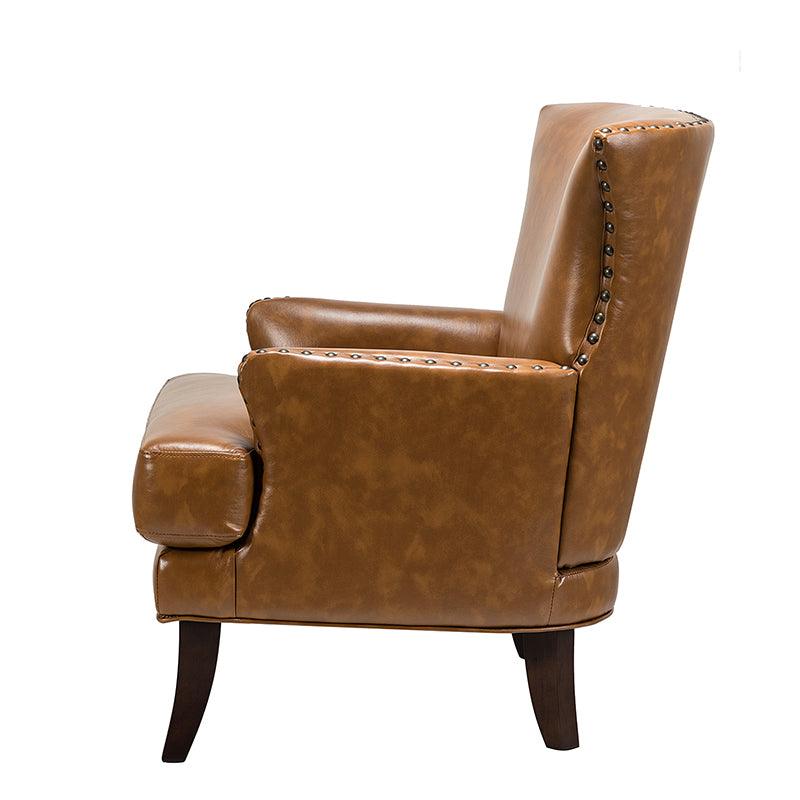 Brooklyn Vegan Leather Armchair - Image 14