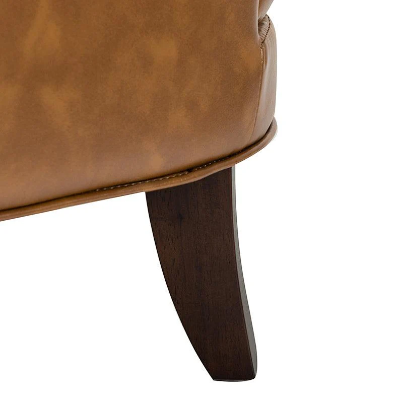 Brooklyn Vegan Leather Armchair - Image 16