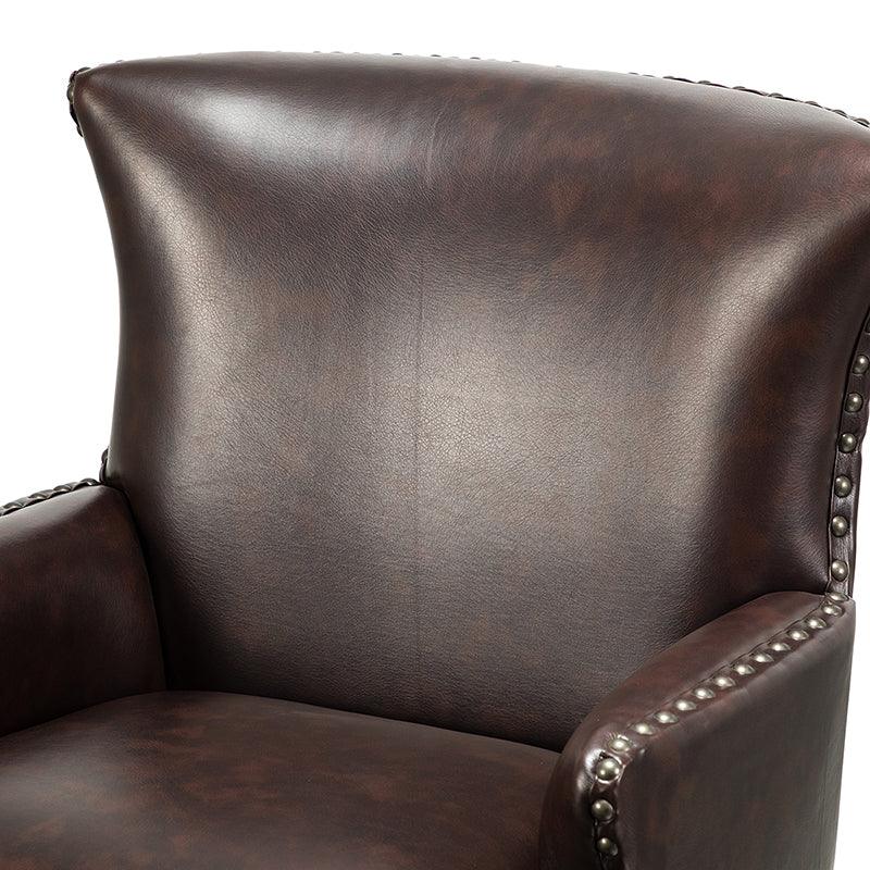 Brooklyn Vegan Leather Armchair - Image 7