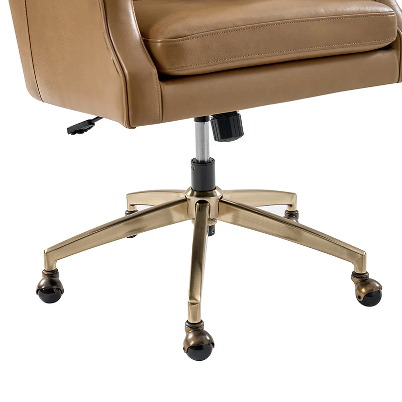 Elodio Chairs in Office with Genuine Leather - Image 12