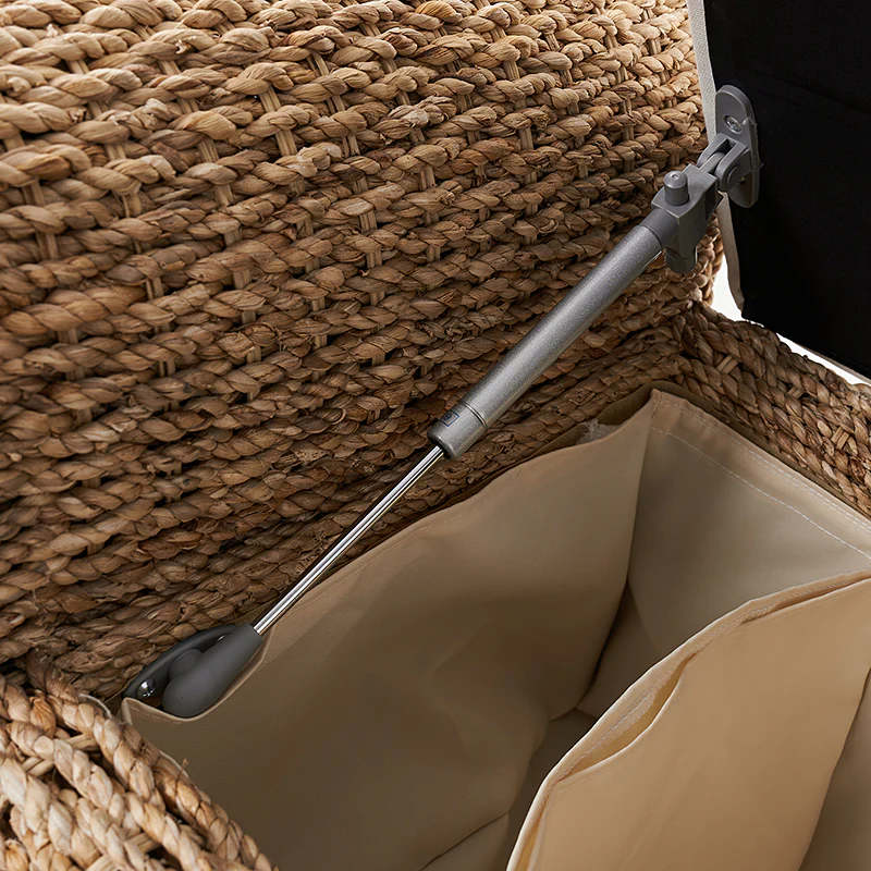 Coastal Charm: Wilhelm Rattan Storage Bench - Image 6