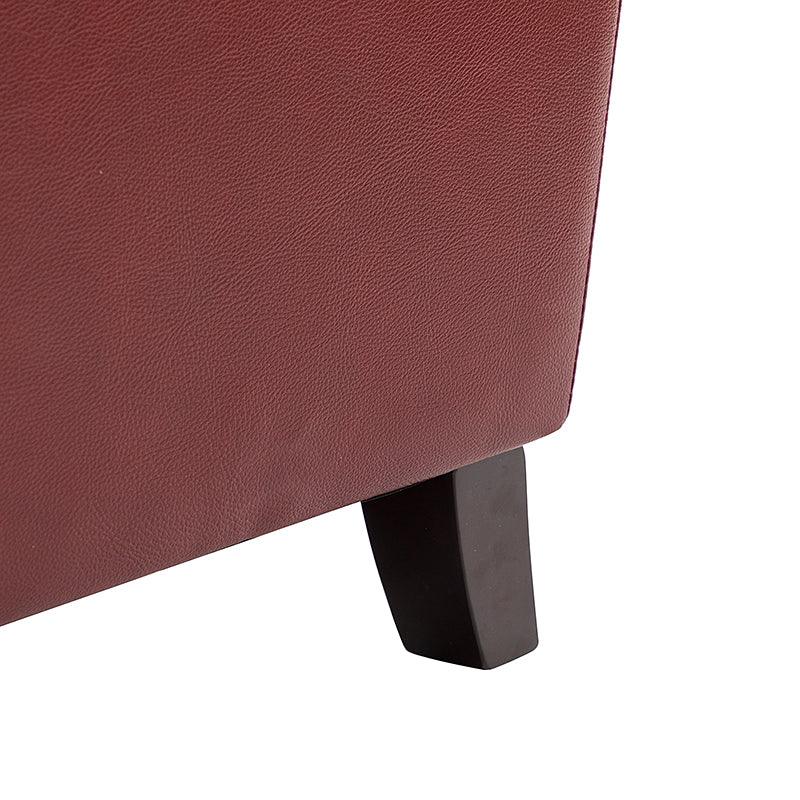 Consuela Mid-century Genuine Leather Recliner - Image 16