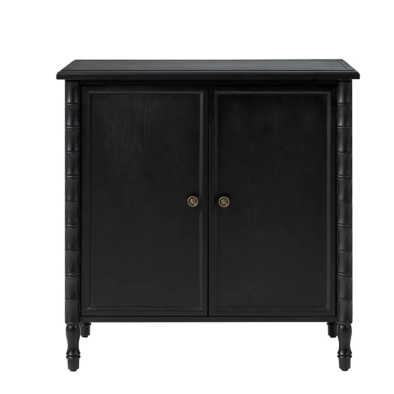 Deb 32" Wood Veneer Accent Cabinet with Adjustable Shelves, Modern Transitional Style - Image 34