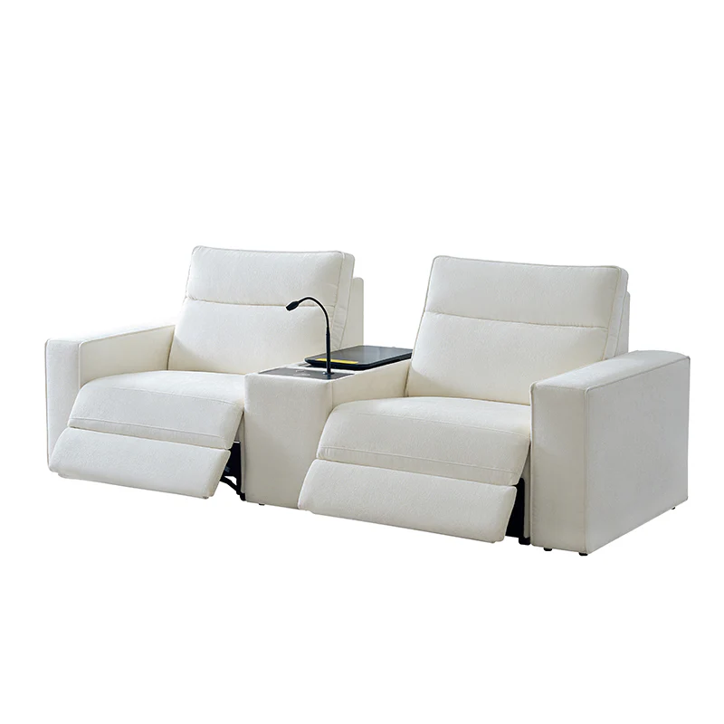 EliteNest Smart Reclining Theater Sofa with Speaker - Image 13