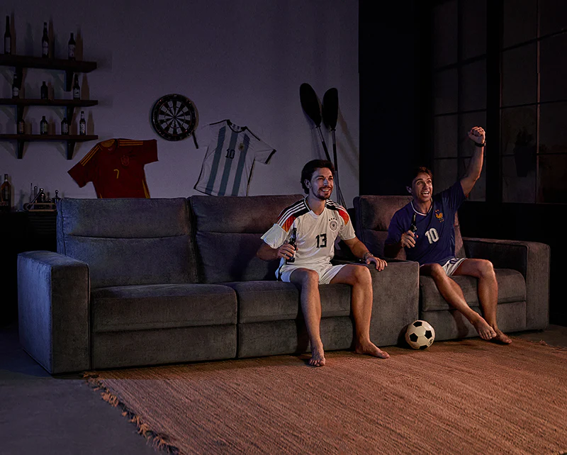 EliteNest Smart Reclining Theater Sofa with Speaker - Image 33