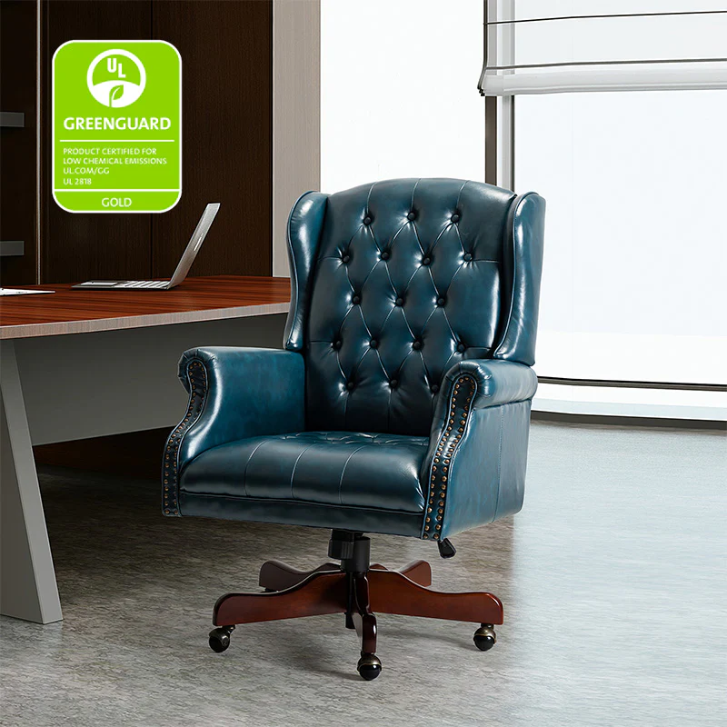Esteban Vegan Leather Executive Office Chair - Image 10