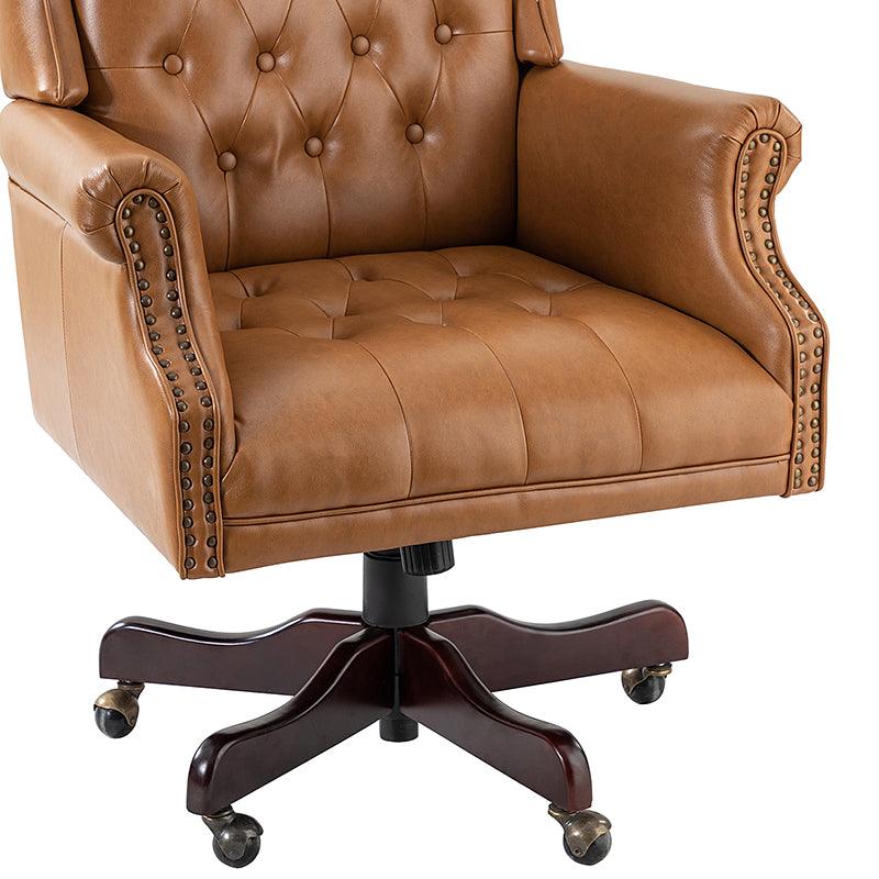 Esteban Vegan Leather Executive Office Chair - Image 32