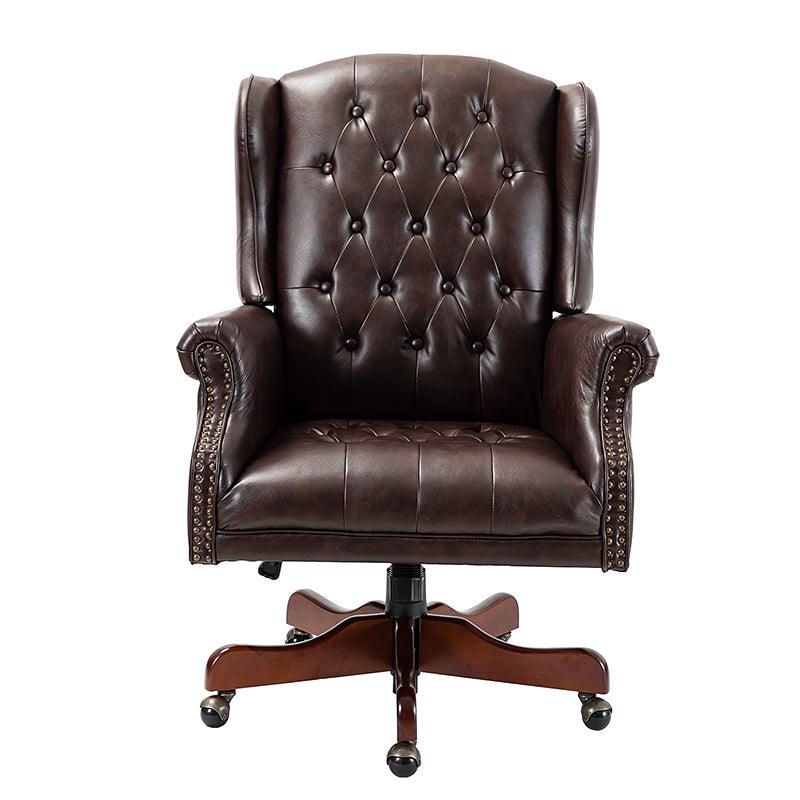 Esteban Vegan Leather Executive Office Chair - Image 4
