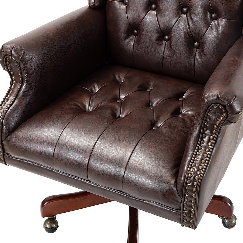 Esteban Vegan Leather Executive Office Chair - Image 7