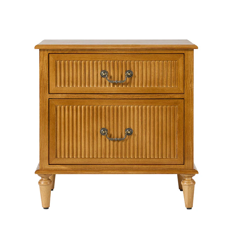 Farmhouse Solid Wood End Table (Optional Types) - Image 12