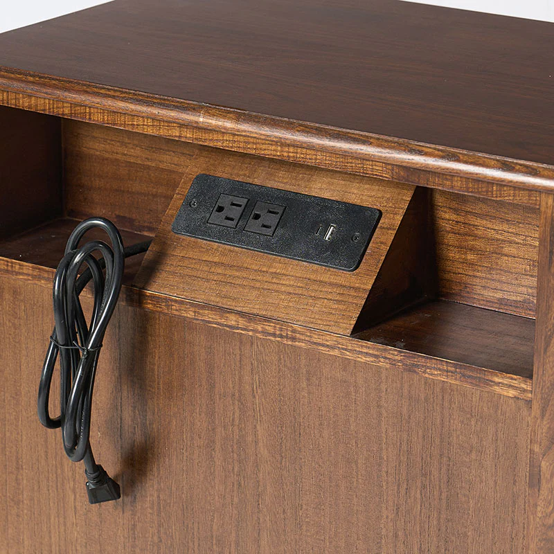 Farmhouse Solid Wood End Table (Optional Types) - Image 34