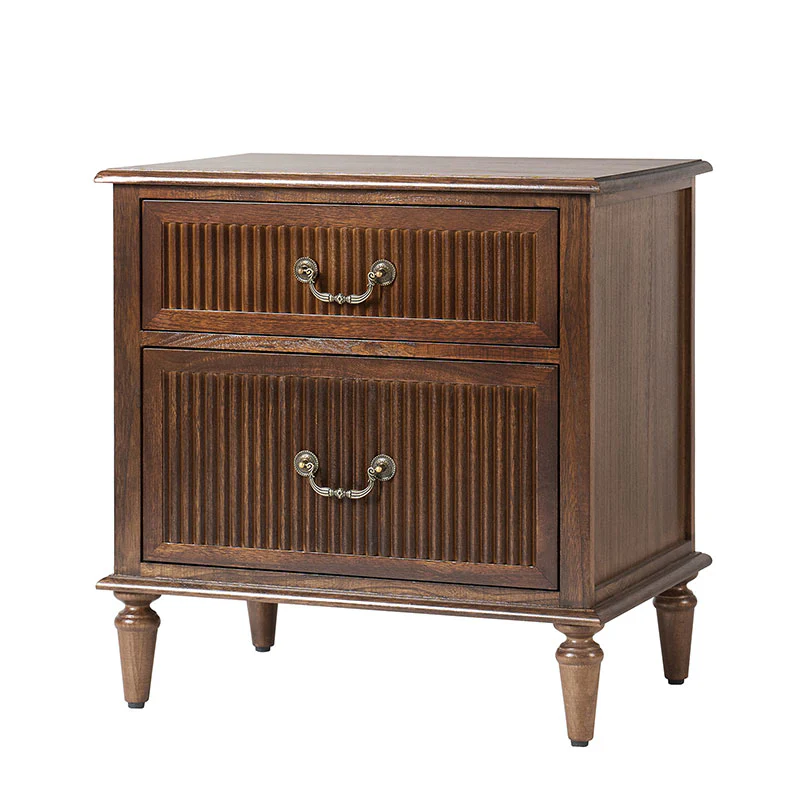 Farmhouse Solid Wood End Table (Optional Types) - Image 4