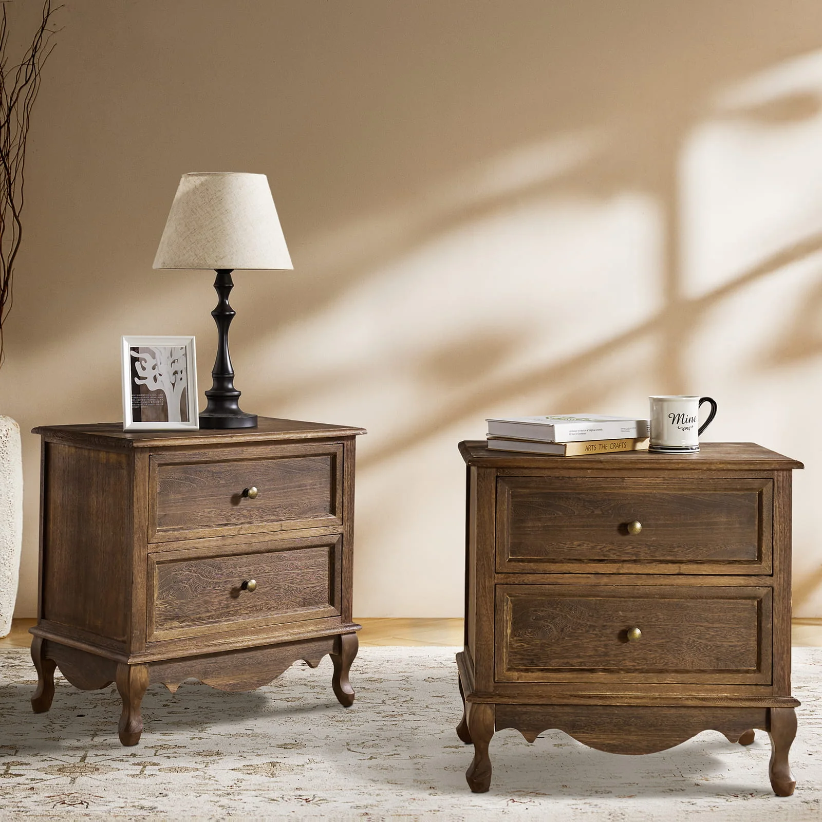Galatea 24"Tall 2 - Drawer End Table Chest(Optional Types) - Image 29
