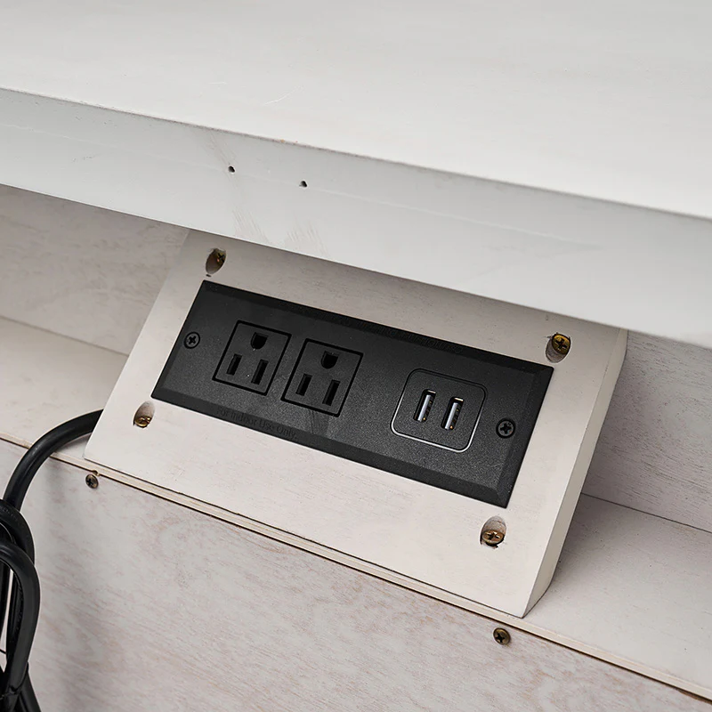 Galatea 3 - Drawer End Table with Built-In Outlets(Optional Types) - Image 23