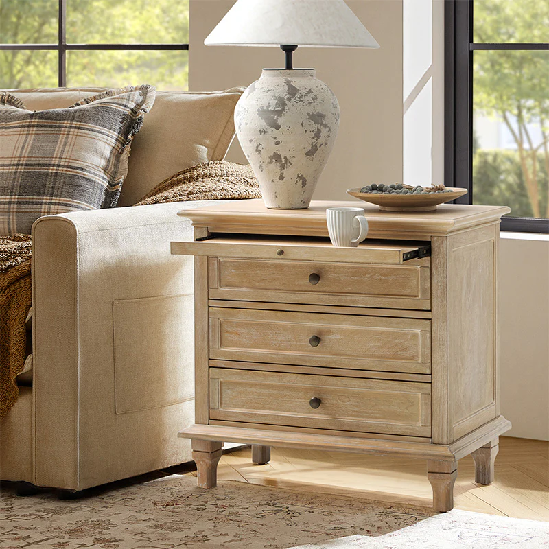 Galatea 3 - Drawer End Table with Built-In Outlets(Optional Types) - Image 33
