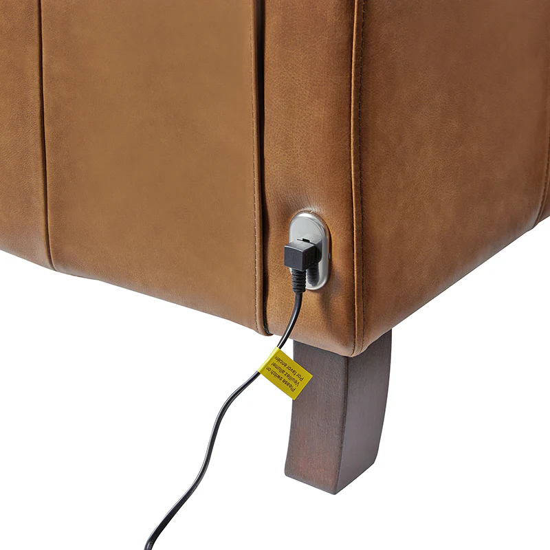 Ruben Buttery Leather Power Recliner - Image 8