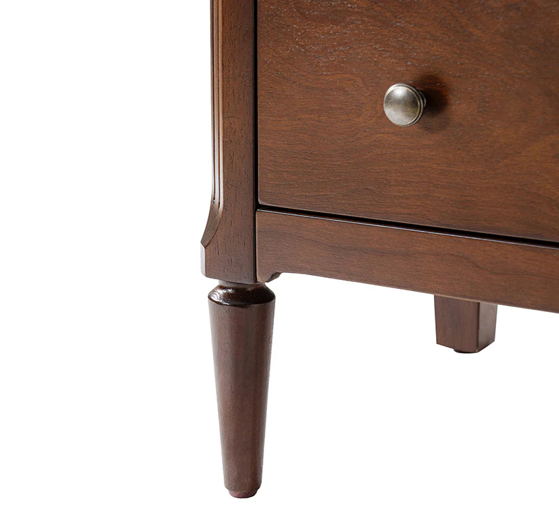 Griselda Transitional 3-Drawer End Table with Hidden Compartment, Pull-Out Tray & Power Outlet Solid Wood Elegance - Image 15