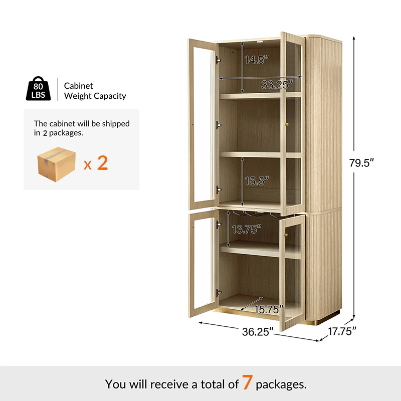 Gustavo 8-Piece Modern American Dining Room Sets - Image 4