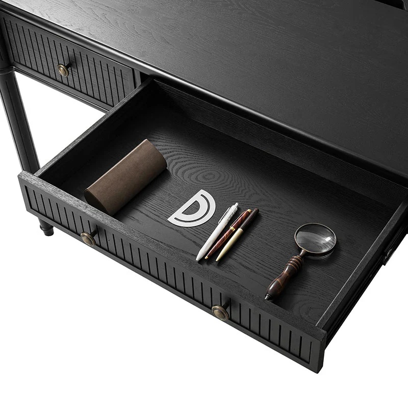 Isaac Transitional 60''W Office Desk With 3 Drawers - Image 14
