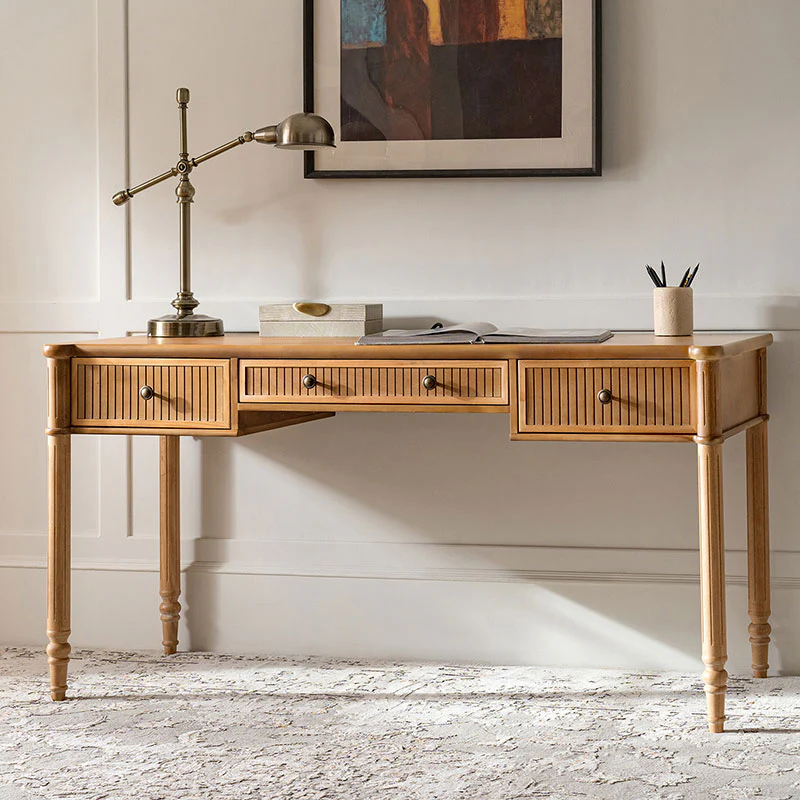 Isaac Transitional 60''W Office Desk With 3 Drawers - Image 17