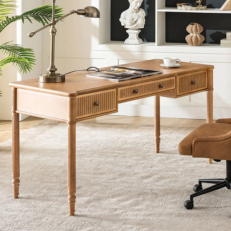 Isaac Transitional 60''W Office Desk With 3 Drawers - Image 18