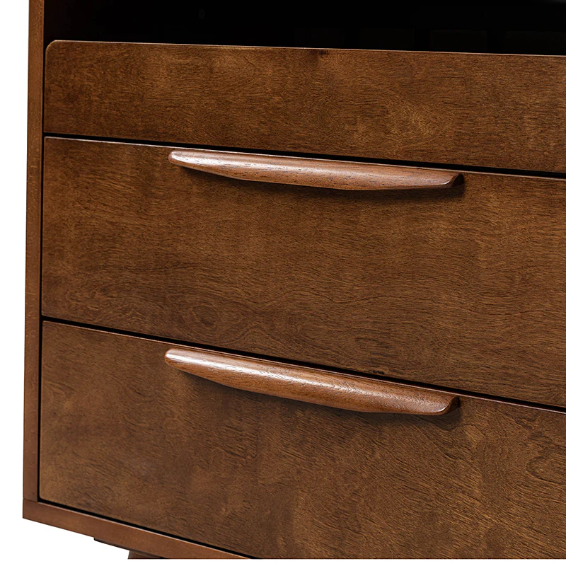 Janet Mid-Century Modern 3 - Drawer End Table(Optional Types) - Image 12