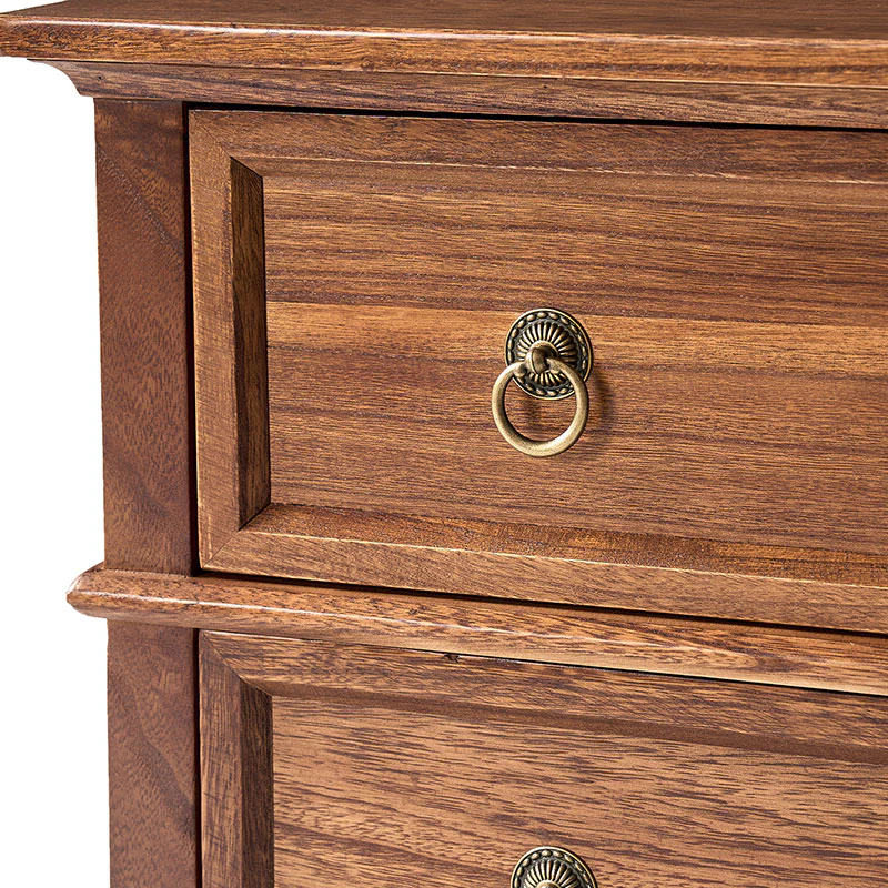 Jules Classic Solid Wood 3-Drawer End Table with USB Ports - Image 14