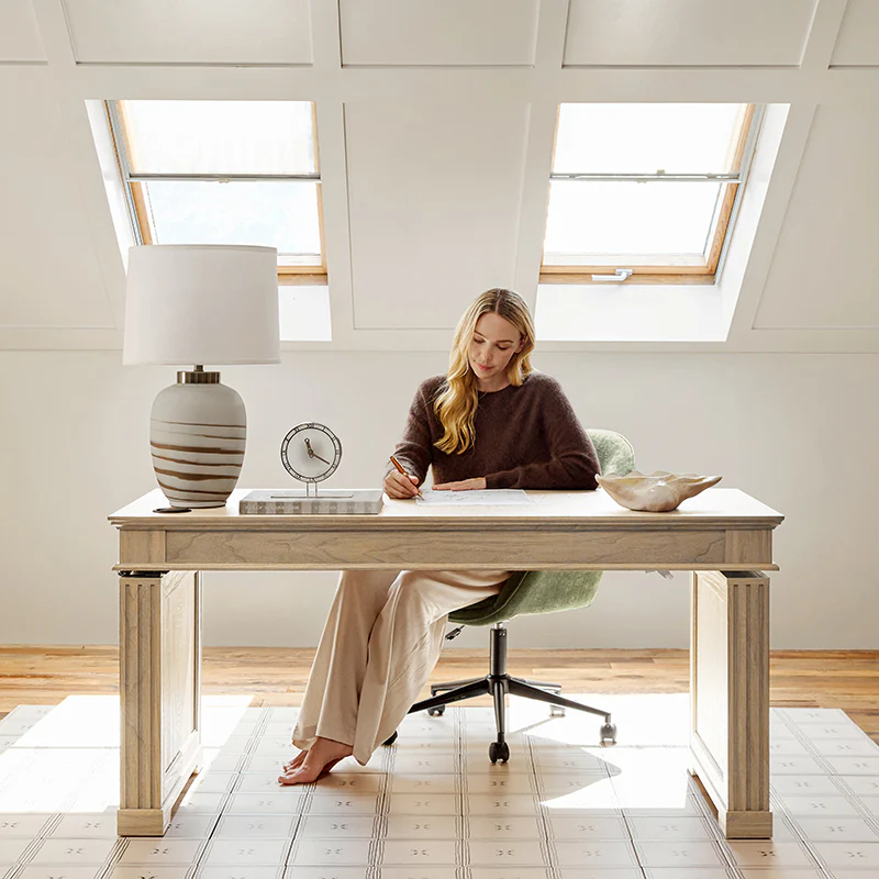 Julia Farmhouse Electric Adjustable Standing Desk - Image 13
