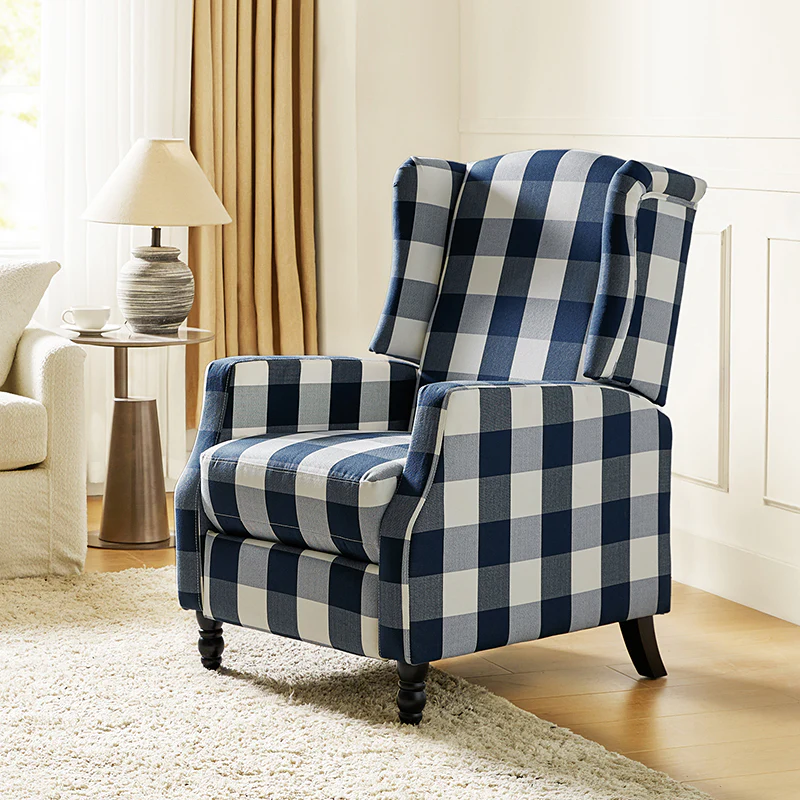 Lilith Upholstered Recliner Chair with Adjustable Backrest & Footrest - Image 33