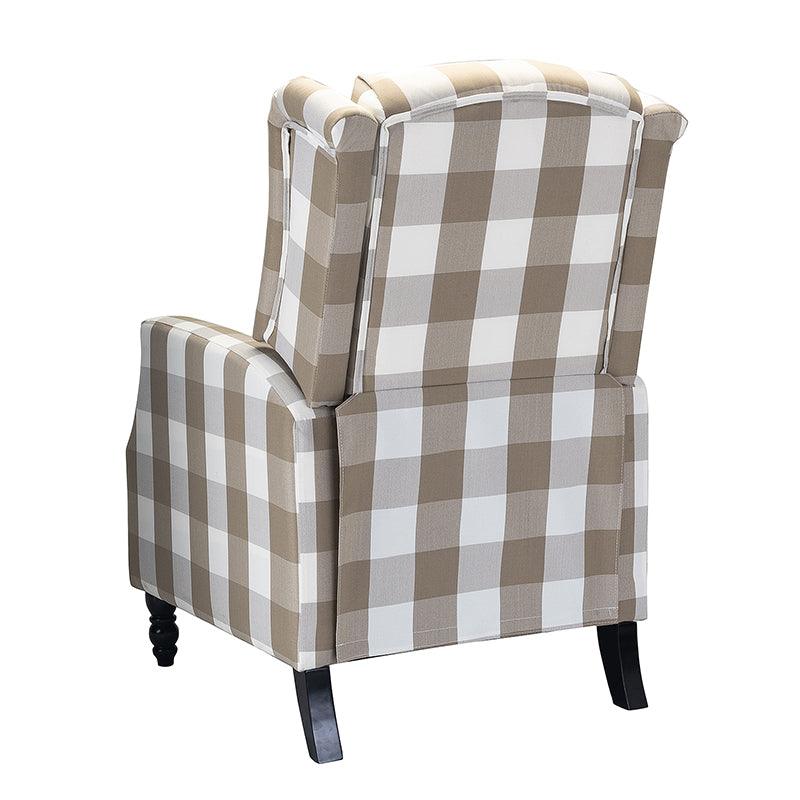 Lilith Upholstered Recliner Chair with Adjustable Backrest & Footrest - Image 6