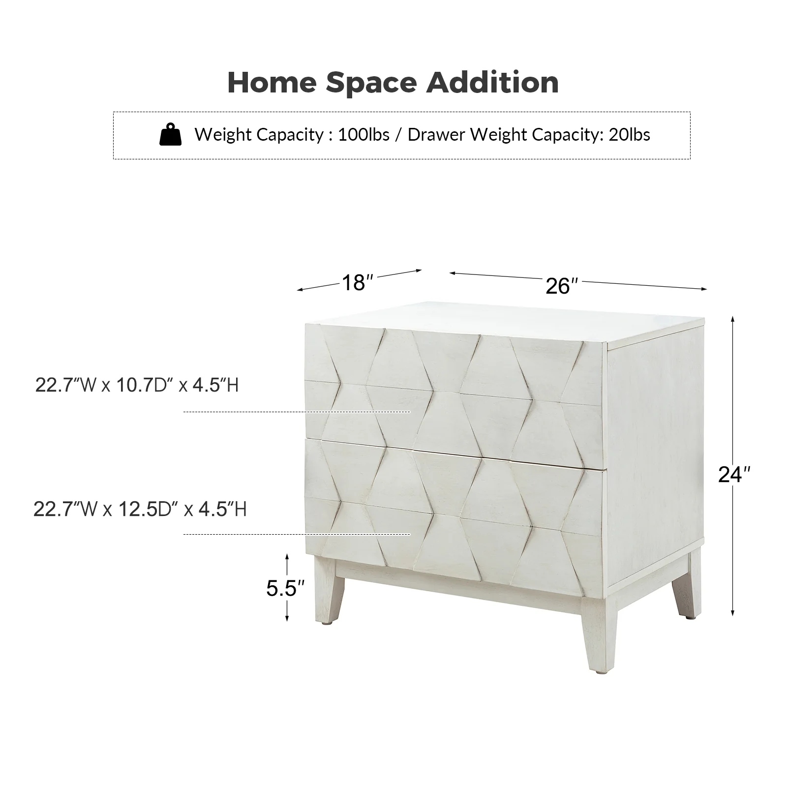 Kamu 2 - Drawer End Table with Built-in Outlets(Optional Types) - Image 17