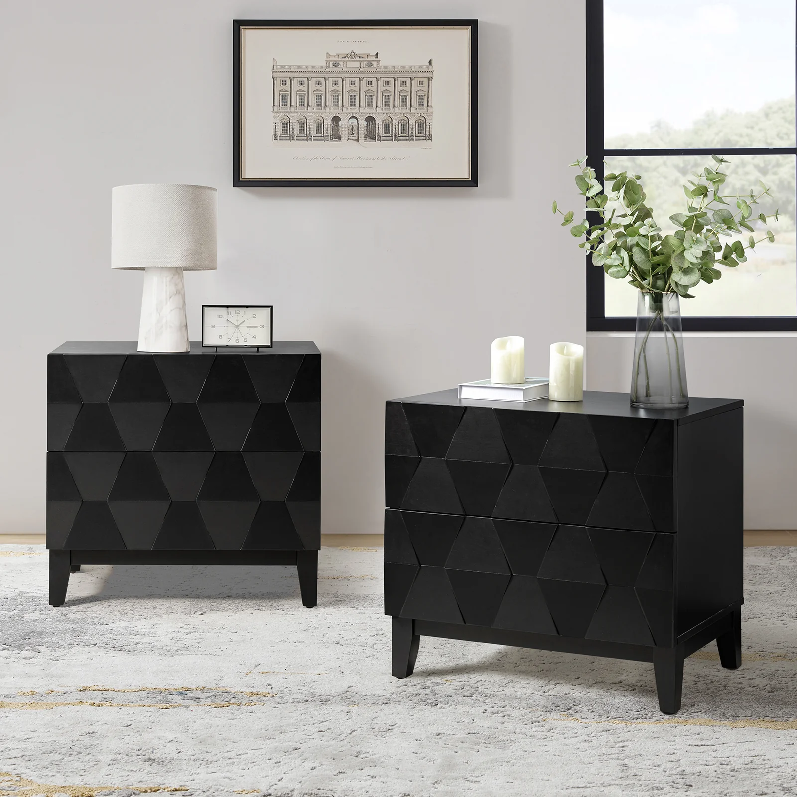 Kamu 2 - Drawer End Table with Built-in Outlets(Optional Types) - Image 35
