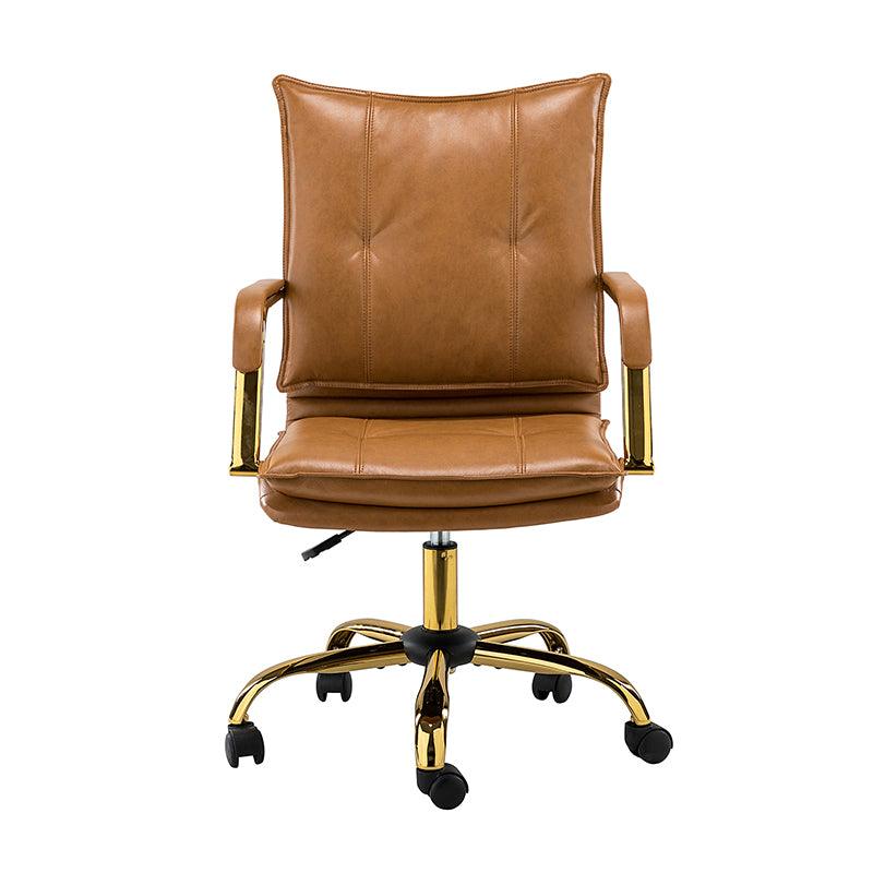 Michele Vegan Leather Task Accent Chair - Image 5