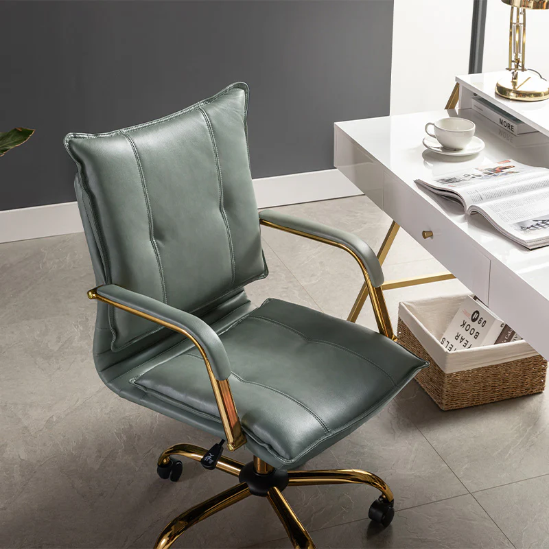 Michele Vegan Leather Task Accent Chair - Image 56
