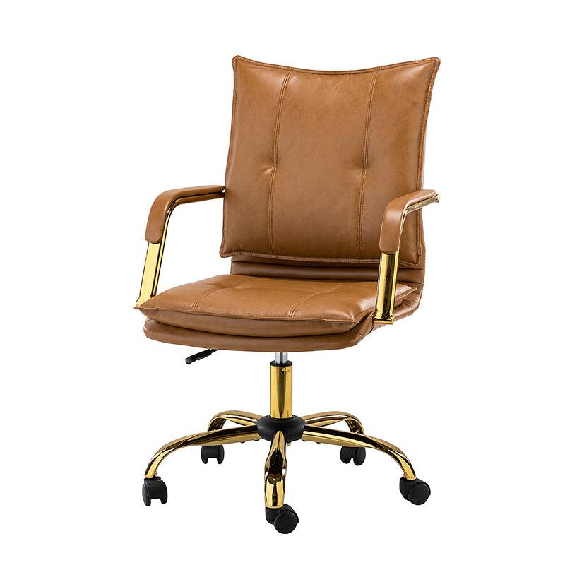 Michele Vegan Leather Task Accent Chair - Image 6