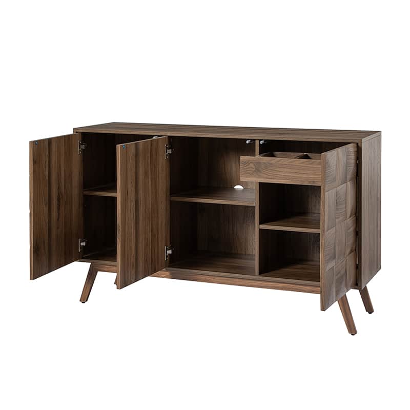 Werner Mid-century Modern Sideboard with Cable Management - Image 5