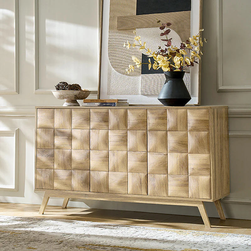 Werner Mid-century Modern Sideboard with Cable Management - Image 9