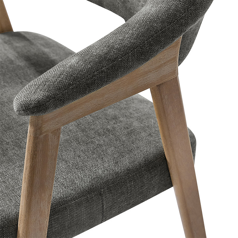 Elena Mid-Century Modern Upholstered Dining Chair with Solid Wood Legs,Set Of 2 - Image 23