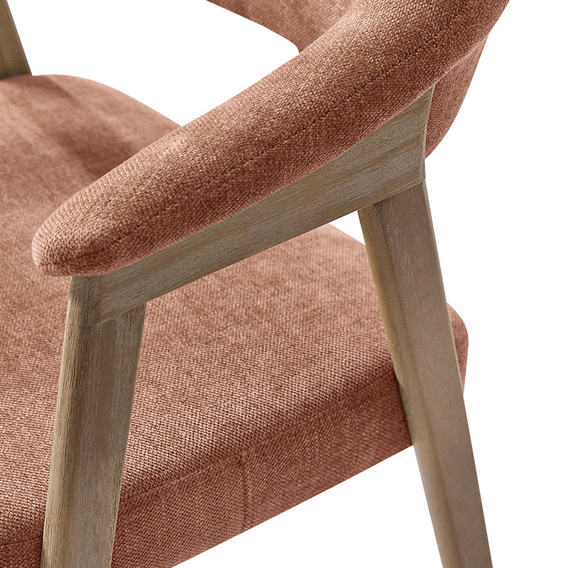 Elena Mid-Century Modern Upholstered Dining Chair with Solid Wood Legs,Set Of 2 - Image 32