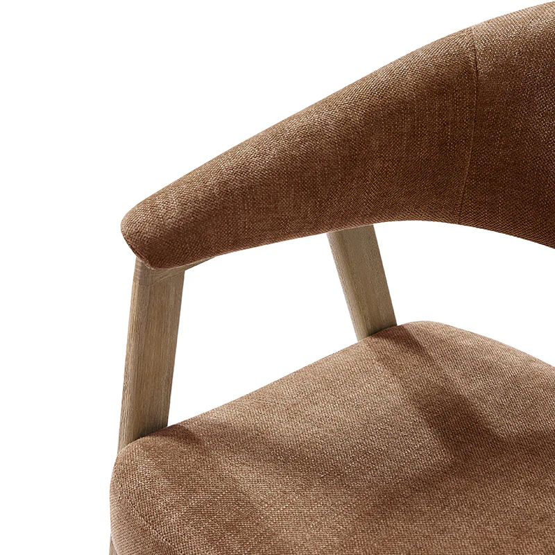 Elena Mid-Century Modern Upholstered Dining Chair with Solid Wood Legs,Set Of 2 - Image 54